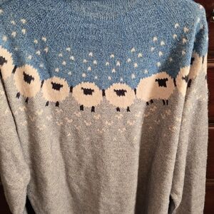 NWOT Size 2xl sheep sweater. Poly spandex blend.